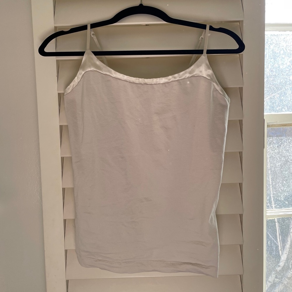 Banana Republic Cami with Silk Scoop Neck